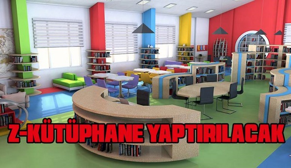 Z ktphane kurulumu ve donatm ii yaptrlacaktr