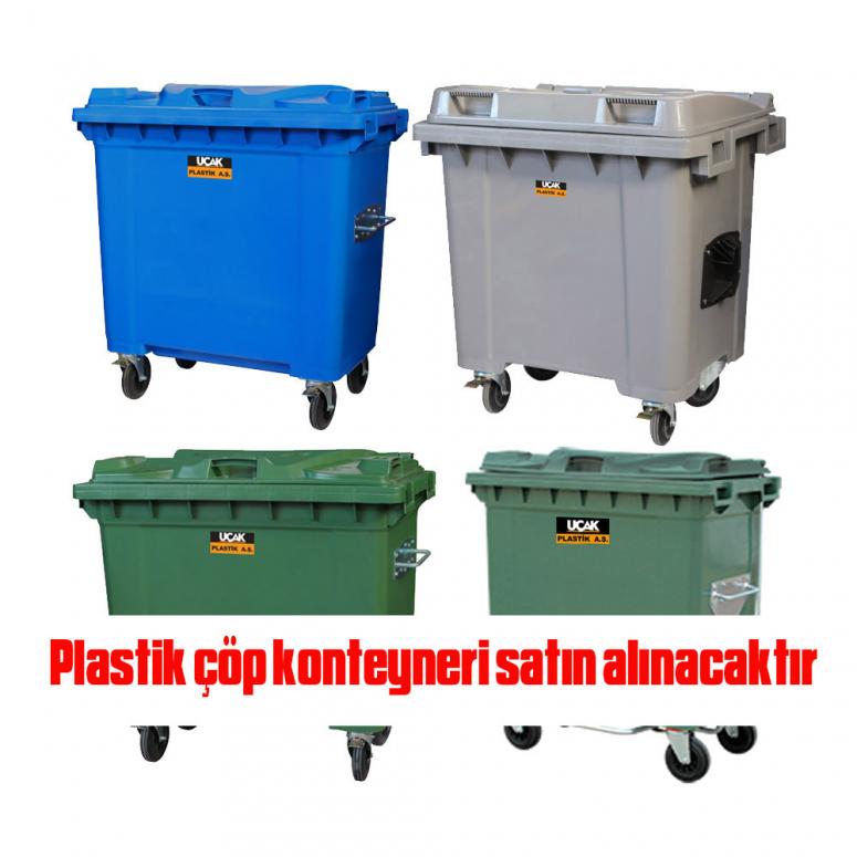 Plastik p konteyneri satn alnacaktr