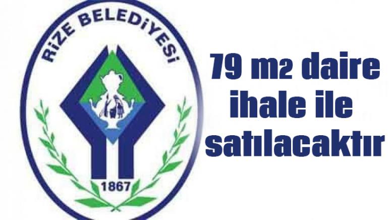 Rize ar Mahallesi`nde 79 m daire ihale ile satlacaktr