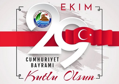 Pazar`da 29 Ekim Cumhuriyet Bayram kutlama program belli oldu 