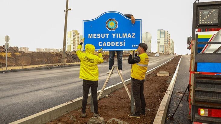 Eski Babakanlardan Mesut Ylmaz`n ad Diyarbakr`da bir caddeye verildi