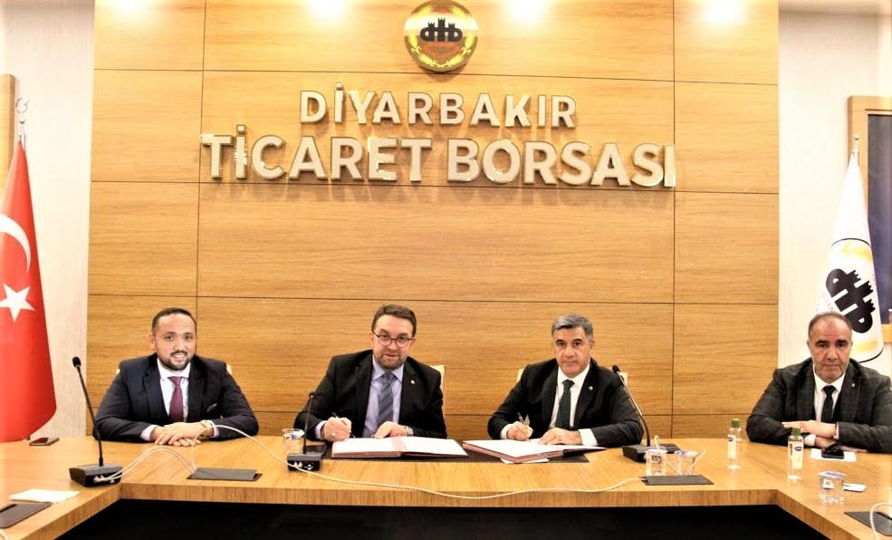 K TCARET BORSASI ARASINDA RZE VE DYARBAKIR KARDEL PROTOKOL MZALANDI 