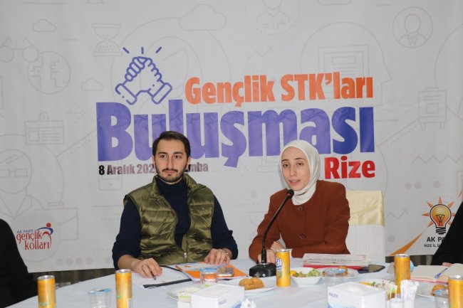 AK Parti Genlik kollar Rize program yapld