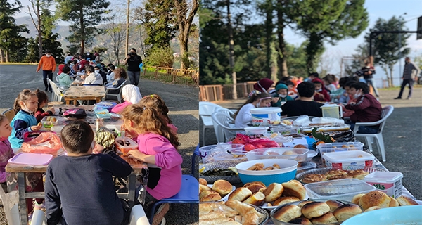 PAZAR AKTEPE LK VE ORTAOKULU YERL MALI HAFTASINI KUTLADI