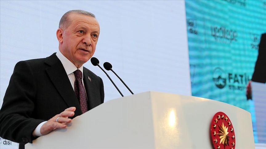 Cumhurbakan Erdoan: Kltr sanat birikimimize sahip kp daha ileriye tayacaz