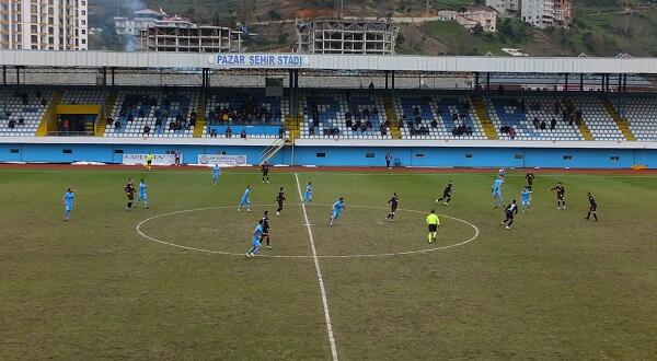 Pazarspor 1-0 kazand